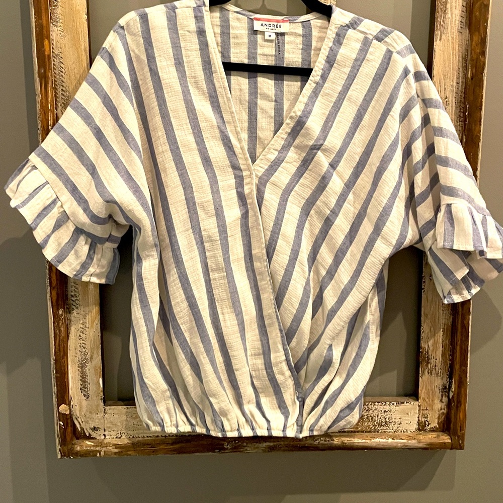 Flowy beach blouse